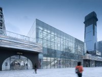 大型图书馆室内藏书展览展示效果-第