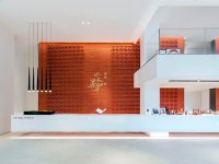极简红砖格调十足艺术馆室内空间展示效果-1543-02