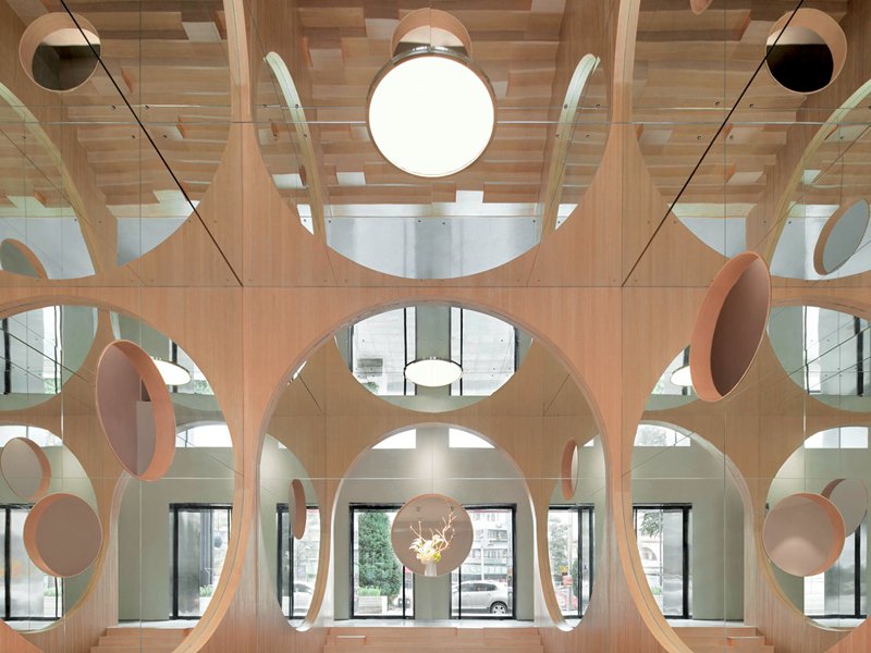 艺术活动中心室内空间展览展示效果-第1580期