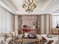 中式风格别墅室内装修装饰效果展示-第1087期