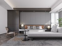 简约现代风格楼中楼室内装修装饰效果-1106-05