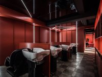 美发旗舰店室内装修装饰设计效果-1123-06