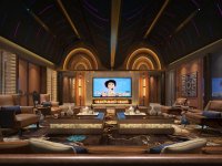 中式风格会所室内装修装饰设计效果-1169-05