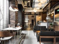 工业风格酒店室内装修装饰设计效果-1202-01