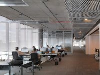 后现代科技感办公室装修装饰设计-1519-04