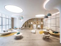 现代时尚办公室装修装饰设计效果-1609-02