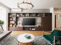 北欧小清新家居装修装饰室内设计效果-A2002-2