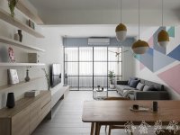 北欧小清新家居装修装饰室内设计效果-A2019-2