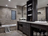 混搭风格家居装修装饰室内设计效果-A617-6