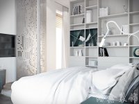 现代风格家居装修装饰室内设计效果-A8119-5