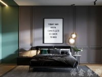 现代简约家居装修装饰室内设计效果-B919-5