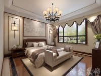 新中式风格家居装修装饰室内设计效果-G617-6