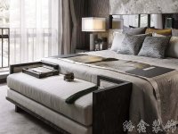 中式风格家居装修装饰室内设计效果-H806-7